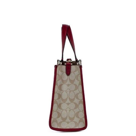 COACH Dempsey Medium Lunar New Year Rabbit Signature Carryall Tote Bag/One Size - Picture 5 of 6